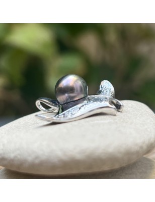 tahiti pearl men's pendant - manta ray tahitian jewel price