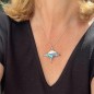 Fafapiti - Manta Ray Abalone Nacre Pendant