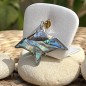Fafapiti - Manta Ray Pendant - Abalone Nacre