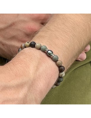 tahitian cultured pearl men bracelet price - jasper stone  price