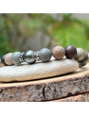 un homme peut-il porter une perle de Tahiti ? bracelet homme perle tahitienne prix bijoux tahitiens