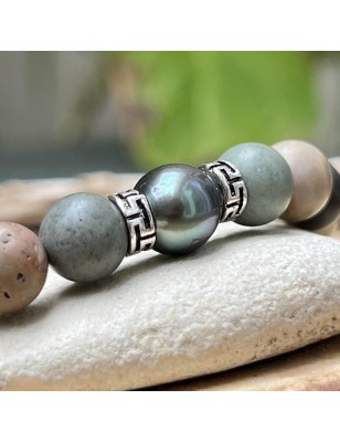 un homme peut-il porter une perle de Tahiti ? bracelet homme perle tahitienne prix bijoux tahitiens
