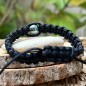 Bracelet Homme Perle de Tahiti Bleu Gris - 10.80mm