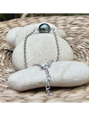 prix bracelet perle de culture de tahiti femme - bracelet tahitien perle tahitienne