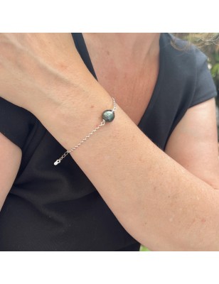genuine tahitian cultured pearl women bracelet silver price - tahitian bracelet