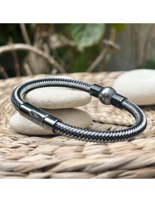 Vraie perle Tahiti en bracelet homme perle tahitien prix