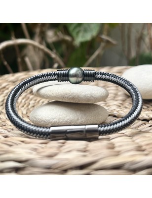 Vraie perle Tahiti en bracelet homme perle tahitien prix