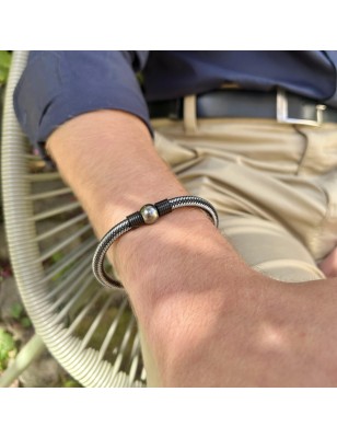 Vraie perle Tahiti en bracelet homme perle tahitienne prix