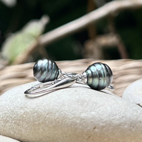 boucle oreille perle de tahiti prix - bijou tahitien femme perles de Tahiti