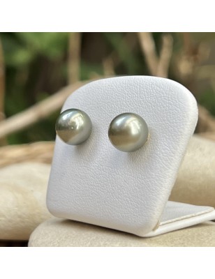 boucle oreille perle verte prix - perles de culture de Tahiti en boucles d'oreilles or prix