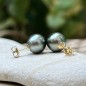 Paradis - Tahitian Pearls - Peacock - 9.82mm