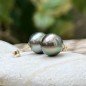 Paradis - Tahitian Pearls - Peacock - 9.82mm