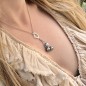 Collana Trilogy - Grigio Blu - Verde Lime - Blu Rosa