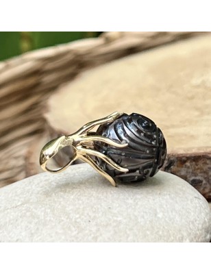 octopus gold pendant tahitian pearl engraved price cultured pearls