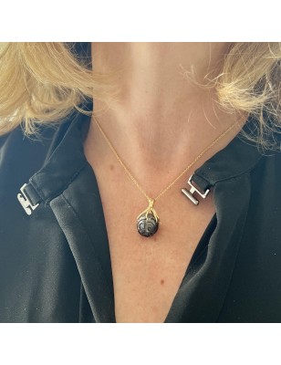 octopus gold pendant tahitian pearl engraved price cultured pearls