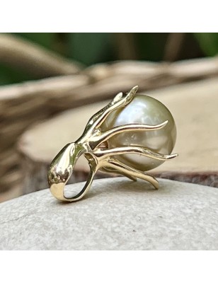 Кулон с жемчугом Таити