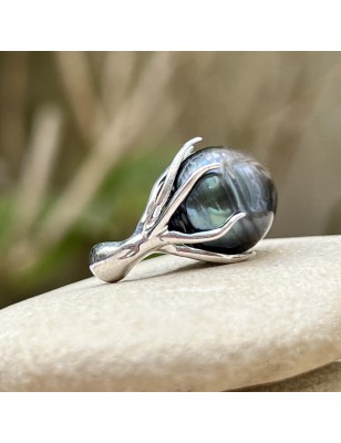 meaning octopus men's pendant Tahitian cultured pearl price - perla Tahiti cultured pearls