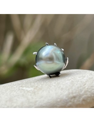 meaning octopus men's pendant Tahitian cultured pearl price - perla Tahiti cultured pearls