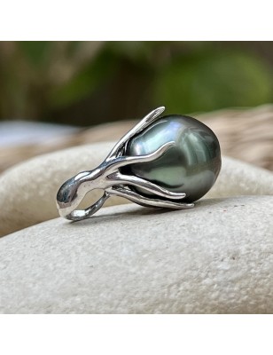 meaning octopus men's pendant Tahitian cultured pearl price - perla Tahiti cultured pearls