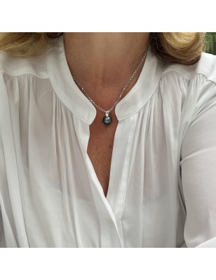 Colgante de perla de Tahití