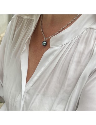 大溪地珍珠吊坠