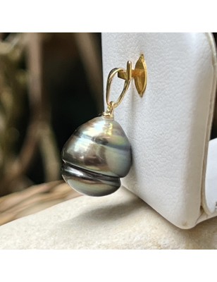 Colgante de perla de Tahití
