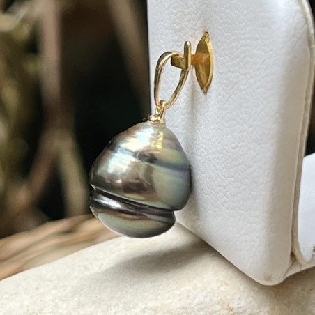 grosse perle de Tahiti en pendentif femme perle baroque prix