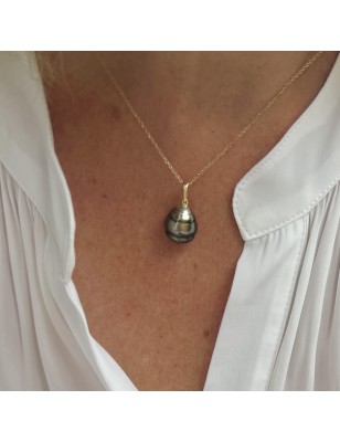 Haurora - Perla di Tahiti Barocca - Oro 18 Carati