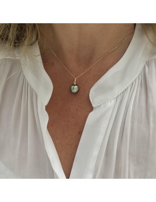 Colgante de perla de Tahití