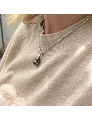 Teiva – Goldene Schokoladen-Tahitiperlen (12,00 mm)