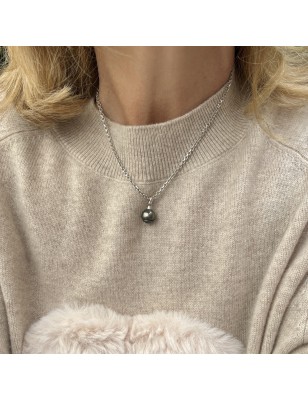 pendentif homme perle Tahiti verte - pendentif tahitien avec une très grosse perle prix