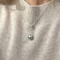 Vaihana - Lagoon Green Tahitian Pearl Pendant