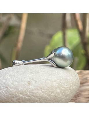 green lagoon Tahiti pearl women's pendant price - rare pearl for women tahitian jewellerey