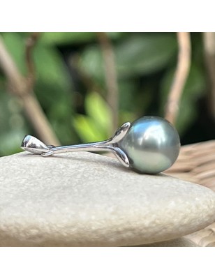 green lagoon Tahiti pearl women's pendant price - rare pearl for women tahitian jewellerey