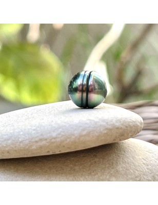 single Tahitian pearl green color price - loose Tahitian cultured pearl
