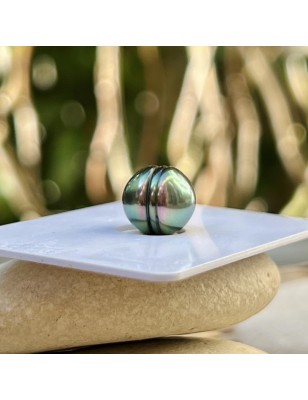 single Tahitian pearl green color price - loose Tahitian cultured pearl