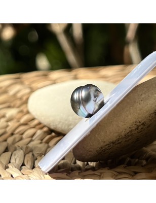 perle de Tahiti seule de couleur peacock bleue prix - perle de culture de Tahiti à l'unité