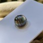 Circled Tahitian Pearl - Blue-aubergine - 9.00mm