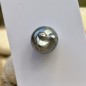 Baroque-shaped Tahitian Pearl - Peacock - 12.12mm