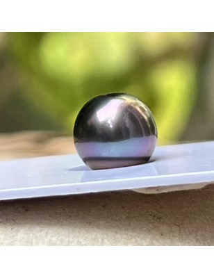 Perle de Tahiti Drop - Violine - 9.35mm