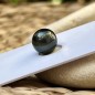 Loose Tahitian Black Pearl - Round Shape - AAA - 10.26mm