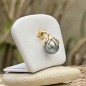 Moana Iti - Lagoon Blue Tahitian Pearl 18K Gold Octopus