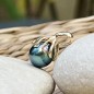 Moana Iti - Cobalt Blue Tahitian Pearl 18K Gold Octopus