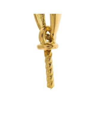 18-carat gold pendant for cultured pearl price