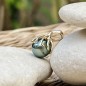 Moana Iti - GreenTahitian Pearl 18K Gold Octopus