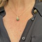 Moana Iti - GreenTahitian Pearl 18K Gold Octopus