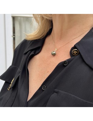 peacock tahitian pearl women's gold pendant price