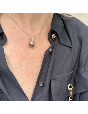 peacock tahitian pearl women's gold pendant price