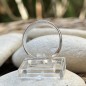 Moana - Tahitian Wedding Ring in Rhodium Silver - 8mm