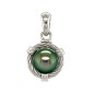 Calypso - Tahitian Pearl Rope Sterling Silver Pendant